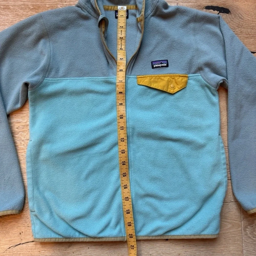 🔥PATAGONIA 🔥 Boys Fleece Full zip Hoodie Sz M /10 Price Firm!